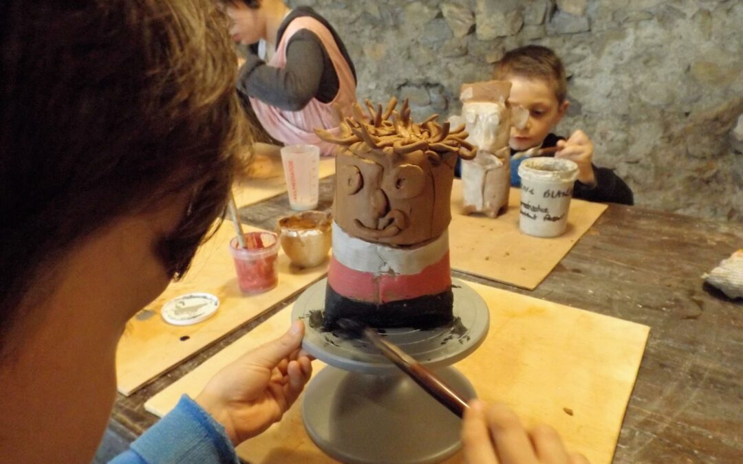 Stage poterie 7-9 ans
