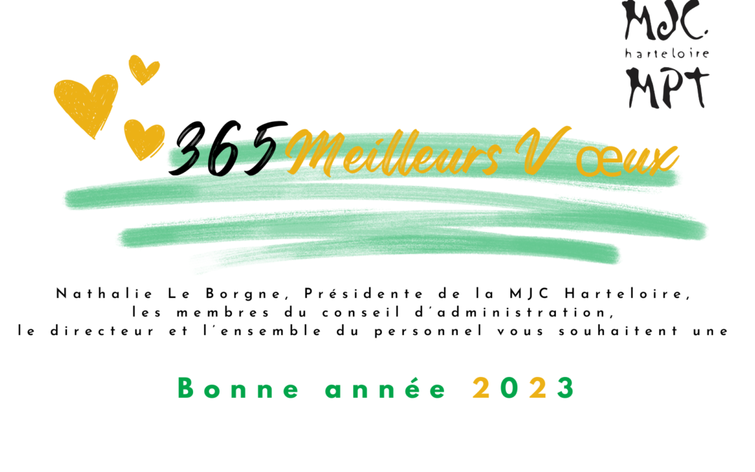 Bonne et heureuse année 2023