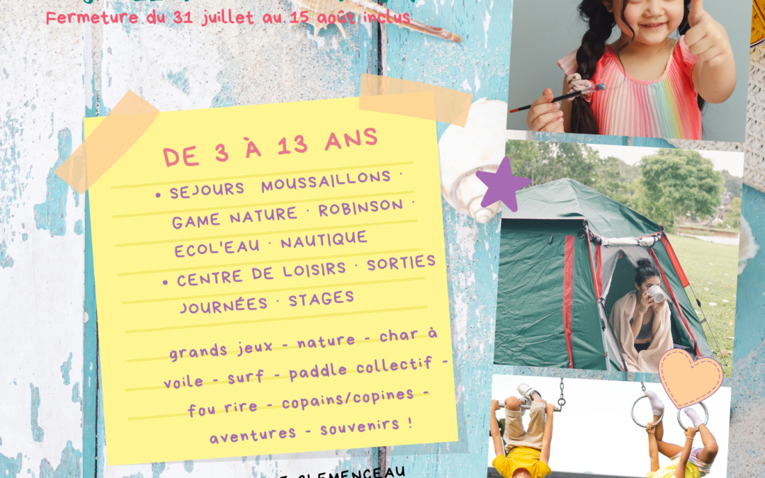Été 2023 – les vacances