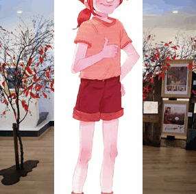 Expo BD. Les carnets de Cerise