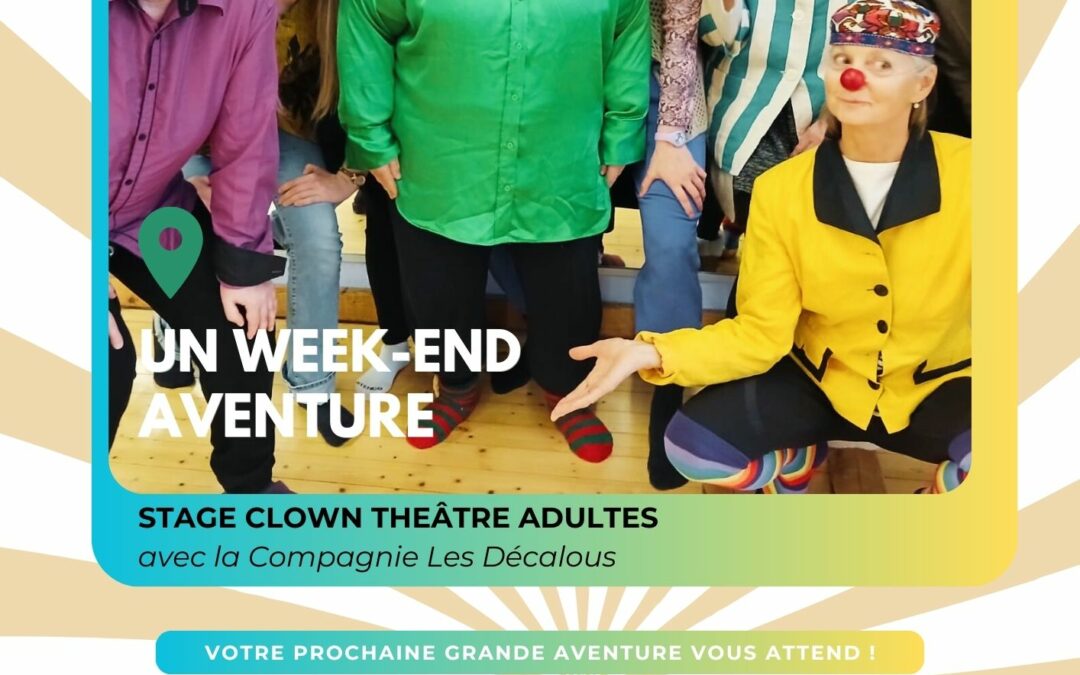 Stage Clown théâtre sur un week-end